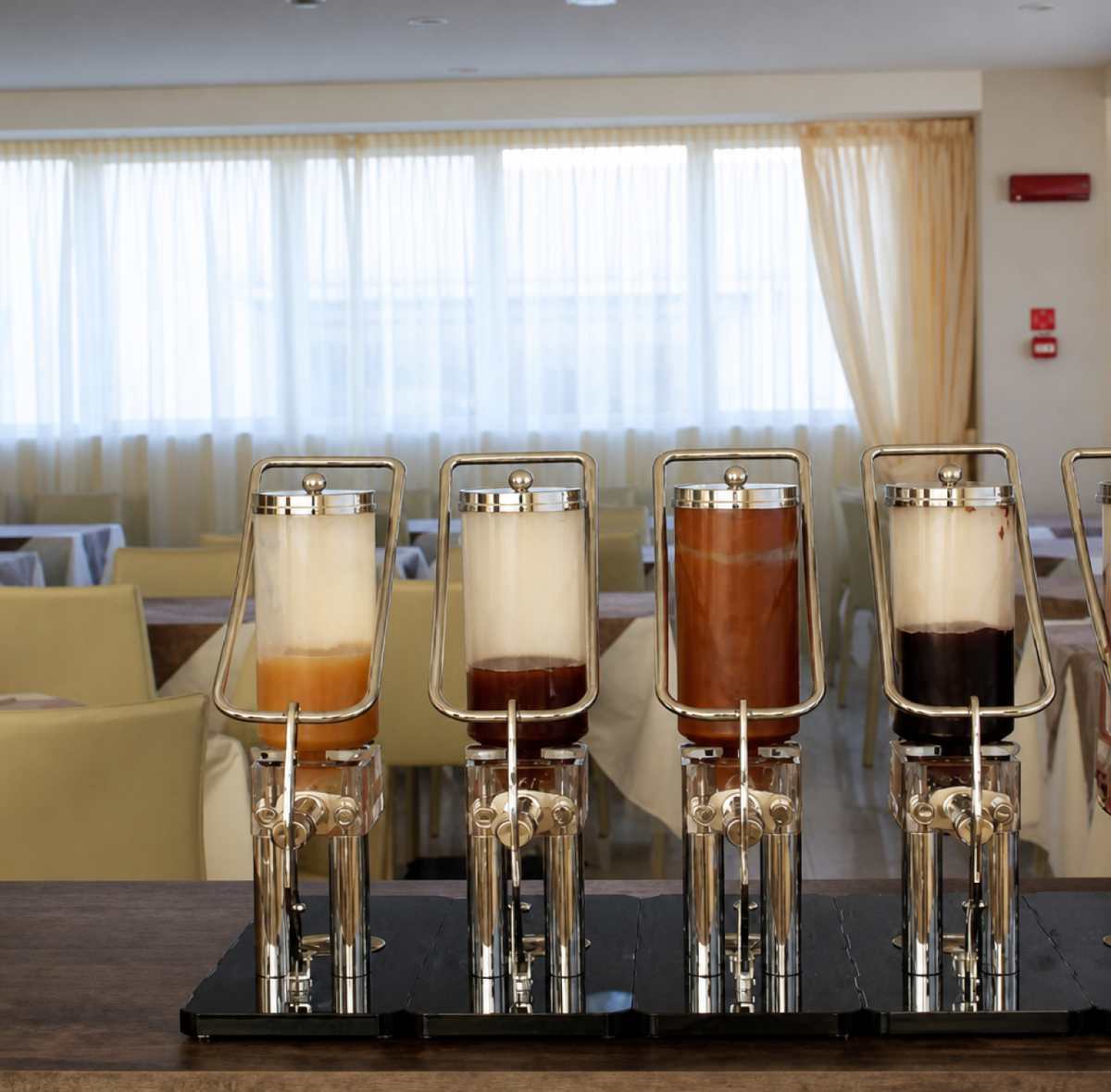 Bar dell'hotel la sera